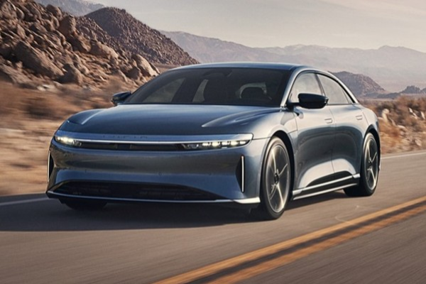 2026 Lucid Air Pure RWD with 20 inch wheels